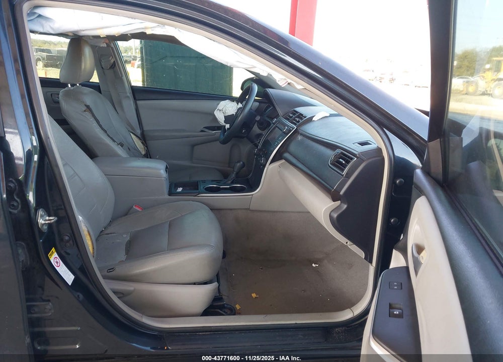 2015 TOYOTA CAMRY LE/XLE/SE/XSE VIN: 4T4BF1FK0FR494658