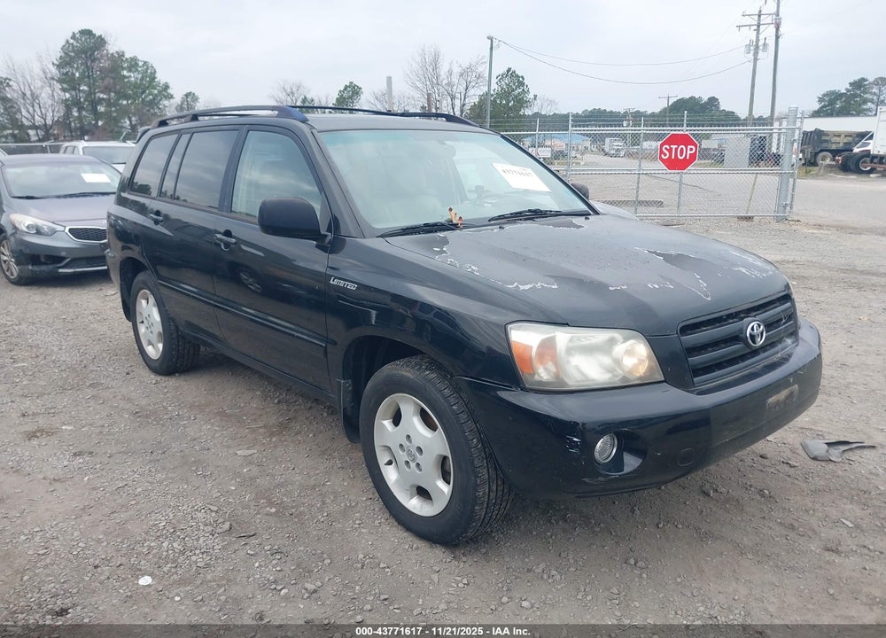 2005 TOYOTA HIGHLANDER LIMITED V6 VIN: JTEDP21A750088418