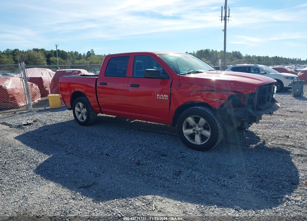 2017 RAM 1500 TRADESMAN  4X4 5'7 BOX VIN: 1C6RR7KG2HS639875