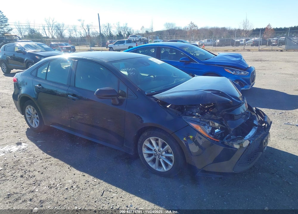 2022 TOYOTA COROLLA LE VIN: JTDVPMAE3NJ224223