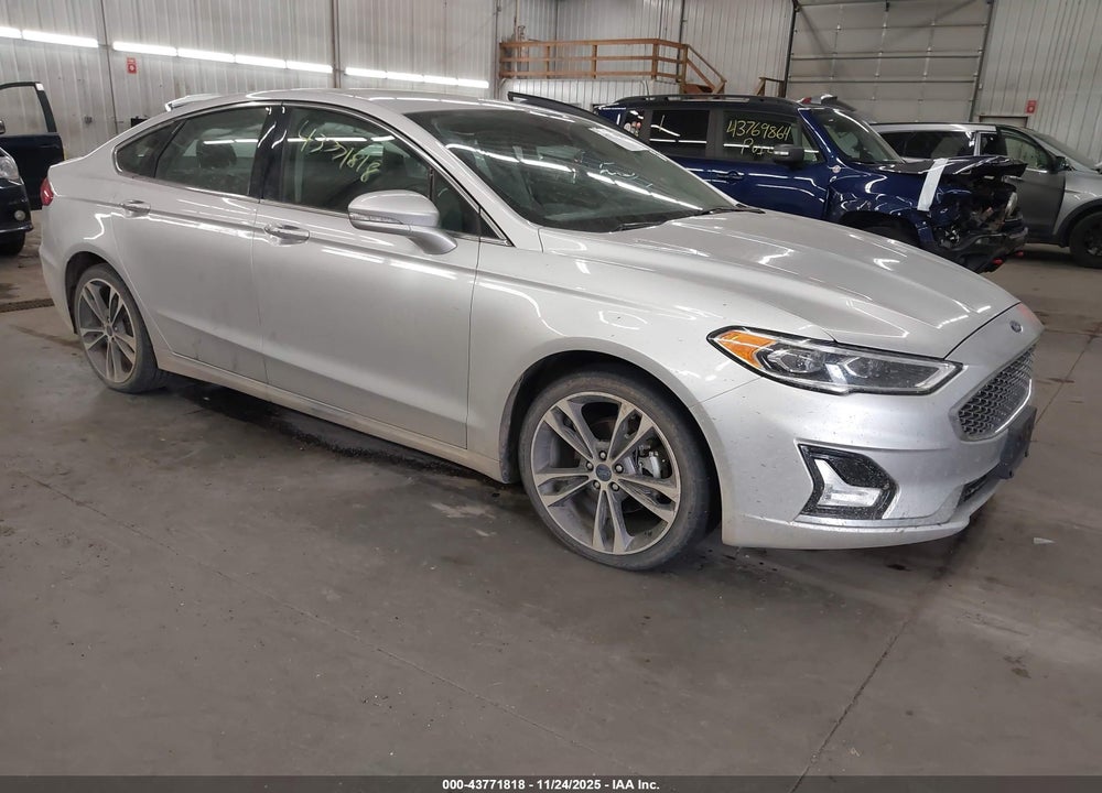 2019 FORD FUSION TITANIUM VIN: 3FA6P0D93KR186916