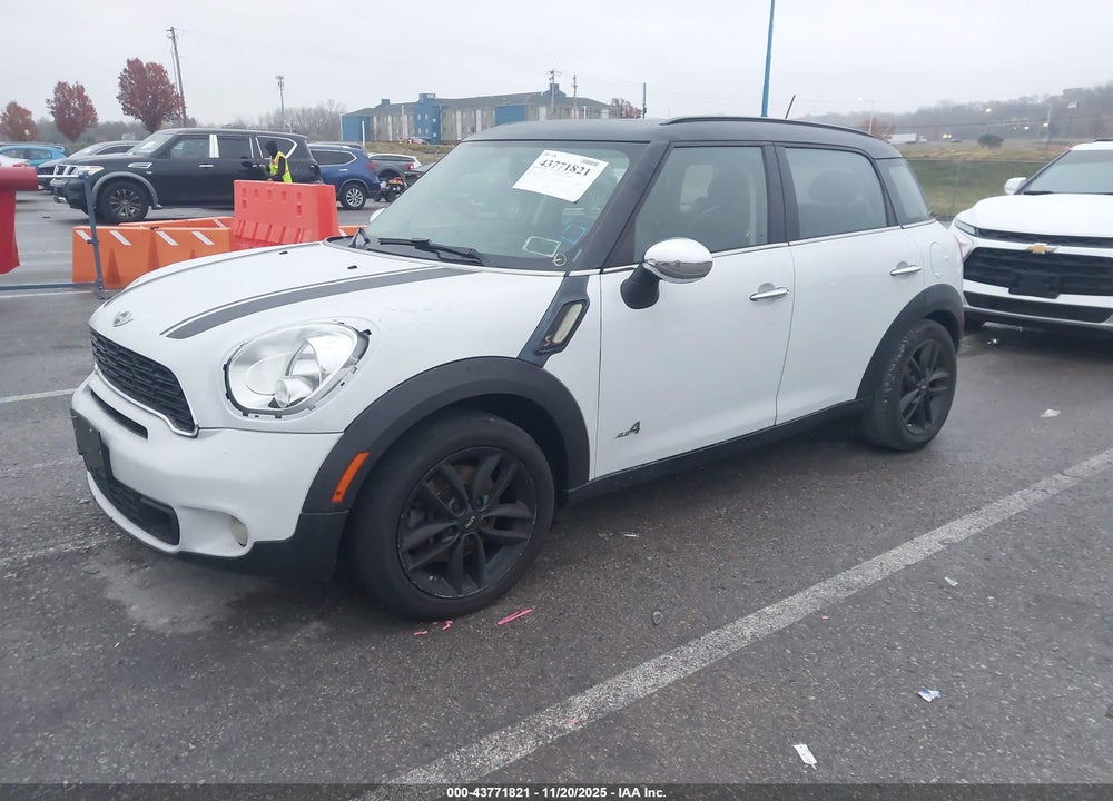 2012 MINI COOPER S COUNTRYMAN VIN: WMWZC5C5XCWL63438