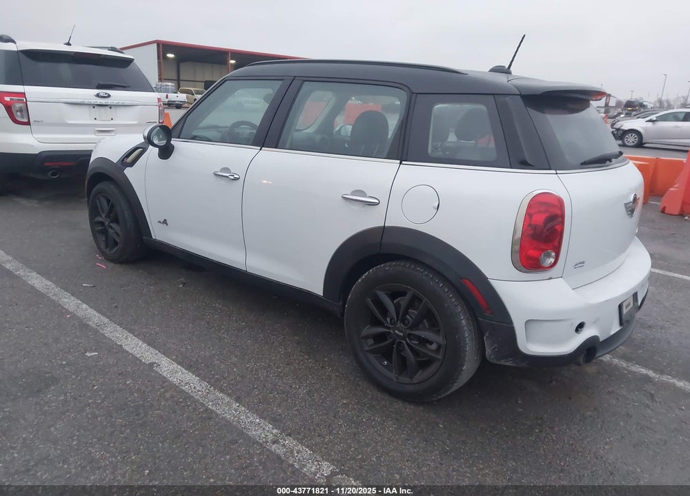 2012 MINI COOPER S COUNTRYMAN VIN: WMWZC5C5XCWL63438