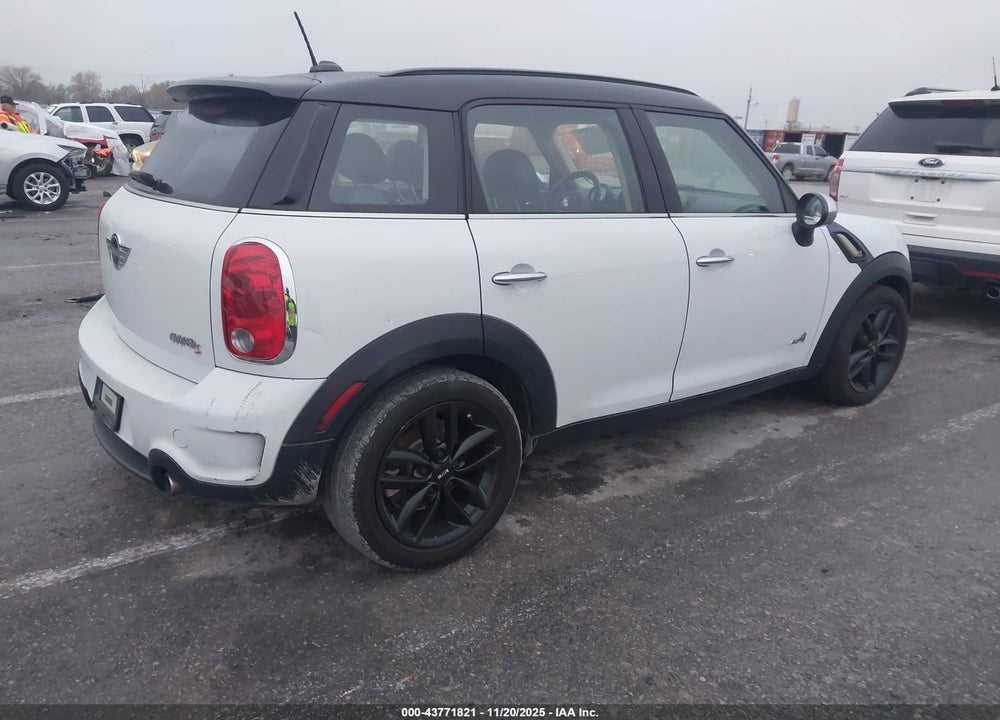2012 MINI COOPER S COUNTRYMAN VIN: WMWZC5C5XCWL63438
