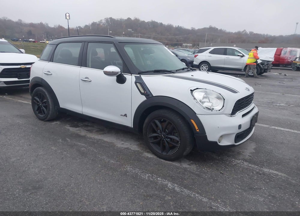 2012 MINI COOPER S COUNTRYMAN VIN: WMWZC5C5XCWL63438