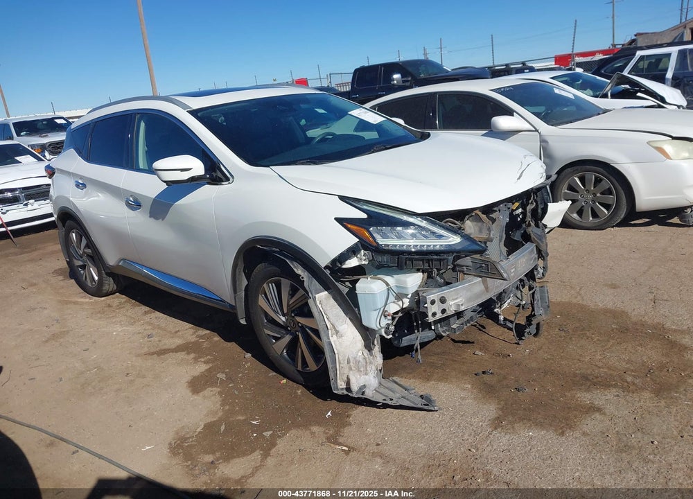 2019 NISSAN MURANO SL VIN: 5N1AZ2MJ8KN116203