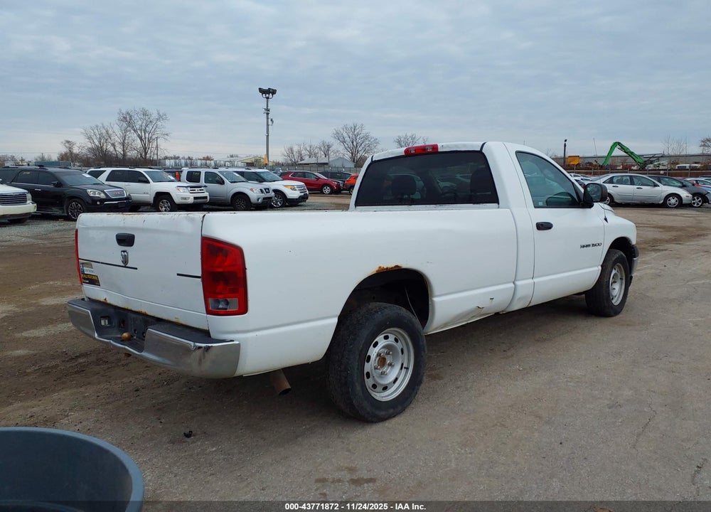 2005 DODGE RAM 1500 ST VIN: 1D7HA16K75J557879