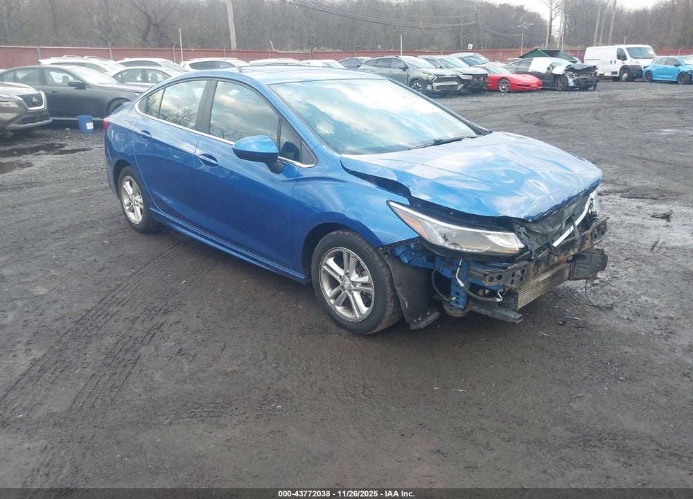 2016 CHEVROLET CRUZE LT AUTO VIN: 1G1BE5SM4G7237818