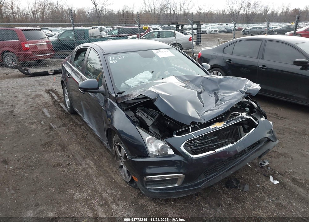 2015 CHEVROLET CRUZE 1LT AUTO VIN: 1G1PC5SB7F7160970