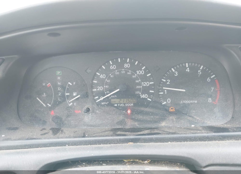 2001 TOYOTA CAMRY LE VIN: 4T1BG22K41U095778