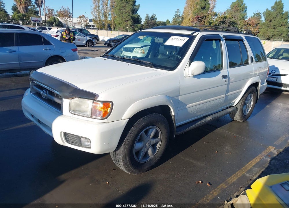 2001 NISSAN PATHFINDER LE VIN: JN8DR09Y11W574268