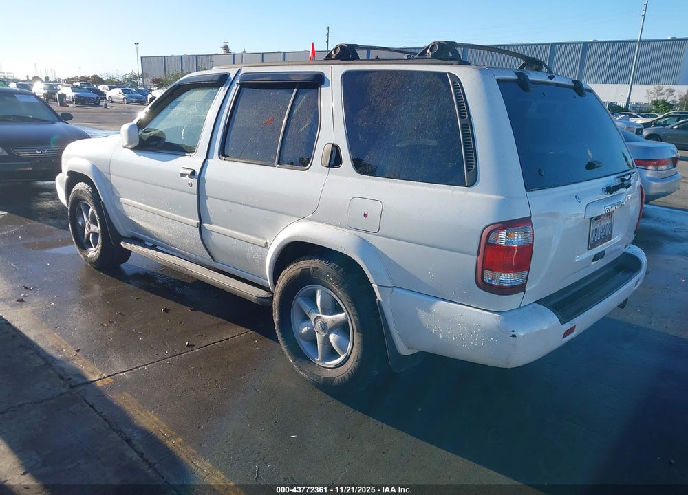 2001 NISSAN PATHFINDER LE VIN: JN8DR09Y11W574268
