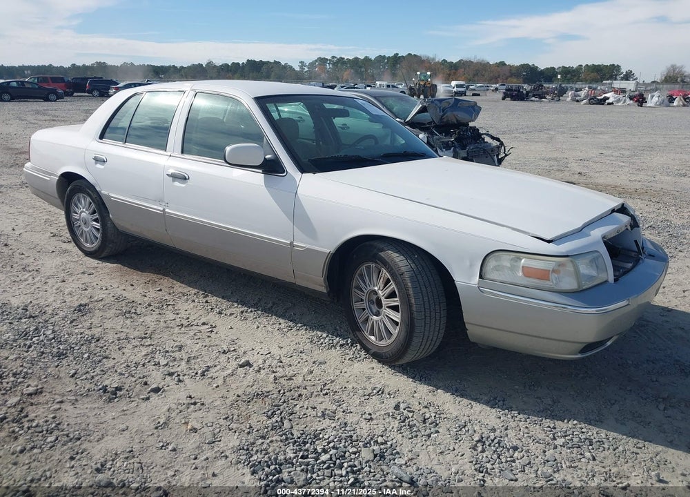 2008 MERCURY GRAND MARQUIS GS VIN: 2MEFM74V98X632701