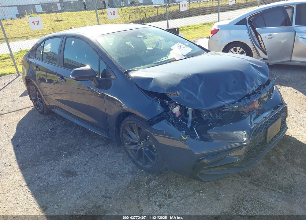 2025 TOYOTA COROLLA SE VIN: 5YFS4MCE6SP236687
