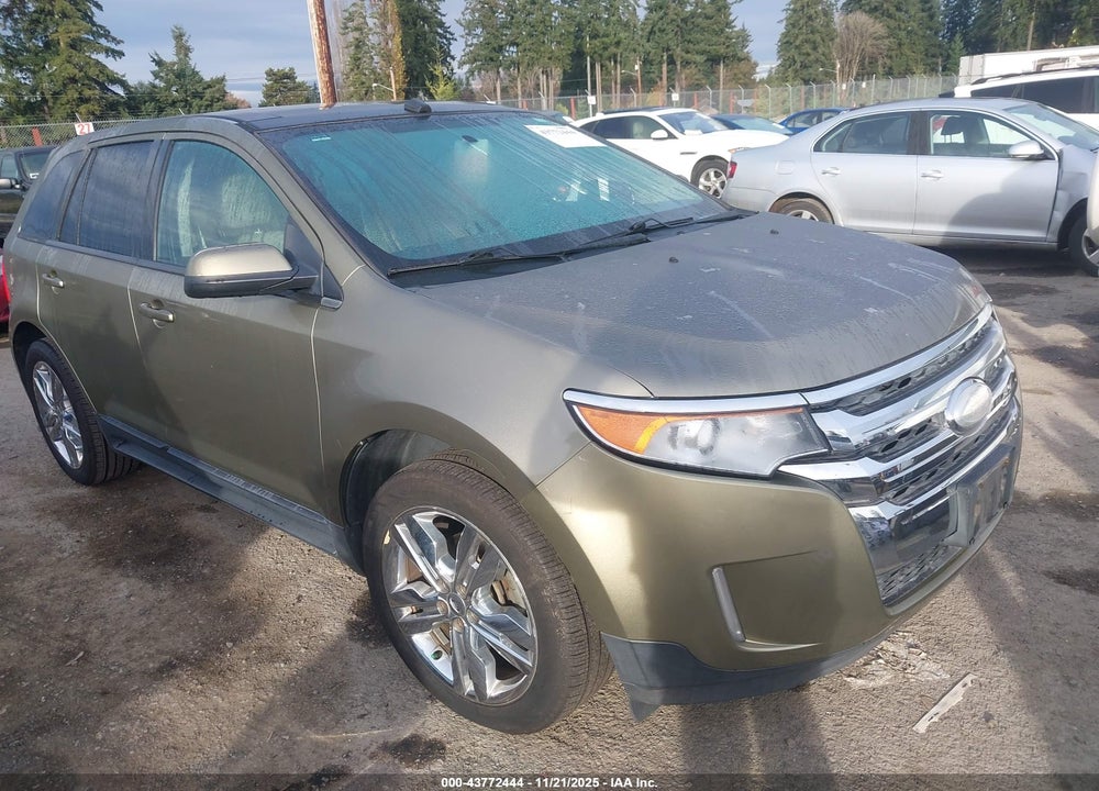 2012 FORD EDGE SEL VIN: 2FMDK3J92CBA49757