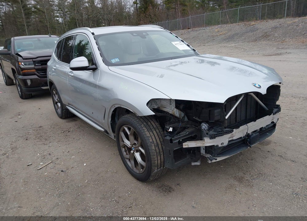 2021 BMW X3 XDRIVE30I VIN: 5UXTY5C05M9E47635