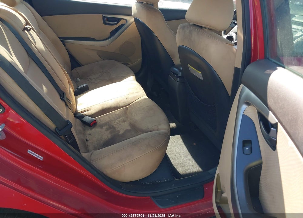 2013 HYUNDAI ELANTRA GLS VIN: KMHDH4AE8DU973066