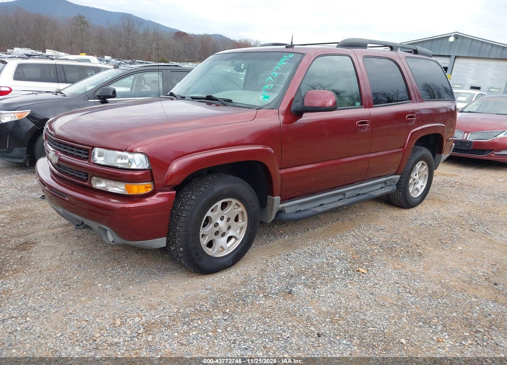 2003 CHEVROLET TAHOE Z71 VIN: 1GNEK13Z43R259405