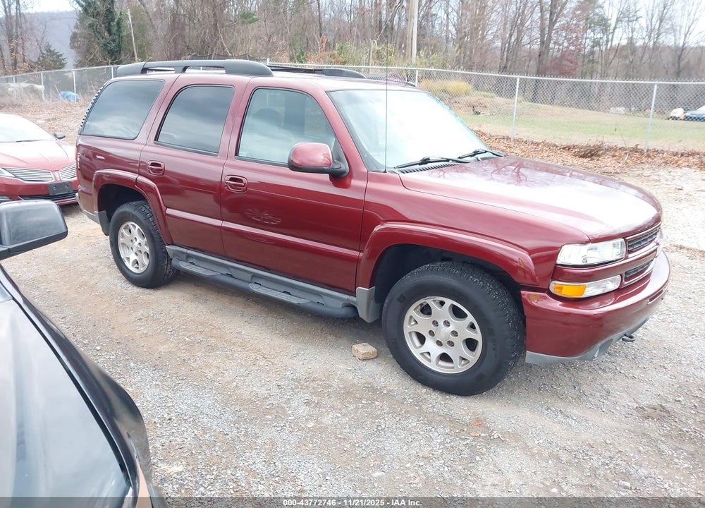 2003 CHEVROLET TAHOE Z71 VIN: 1GNEK13Z43R259405