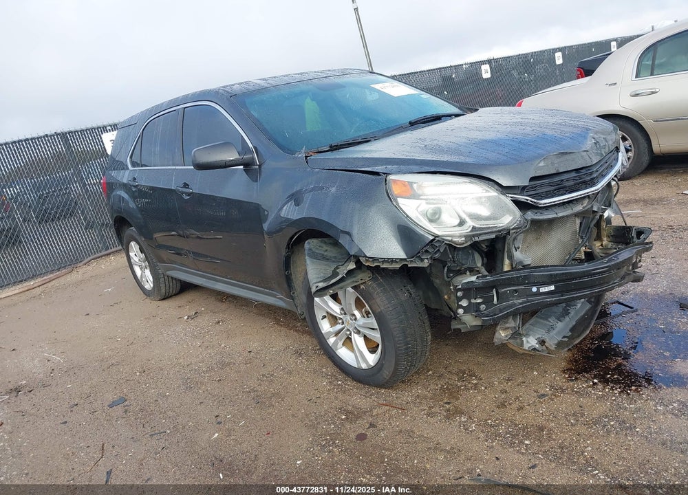 2017 CHEVROLET EQUINOX LS VIN: 2GNALBEK6H1514573