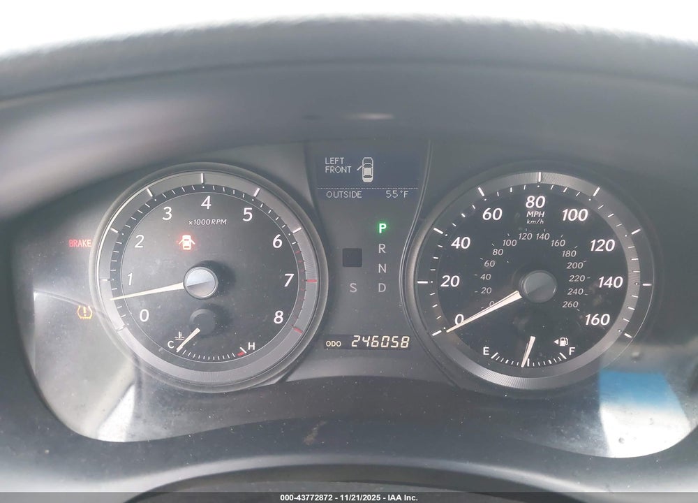 2008 LEXUS ES 350 VIN: JTHBJ46G982242897