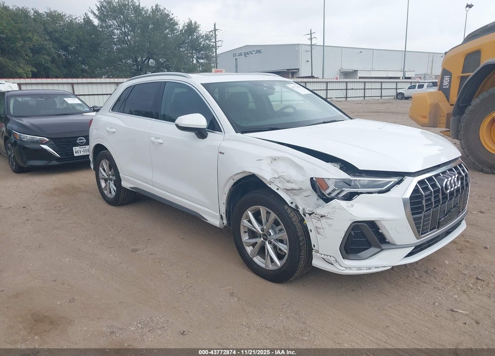 2025 AUDI Q3 PREMIUM 45 TFSI S LINE QUATTRO TIPTRONIC VIN: WA1DECF36S1049474