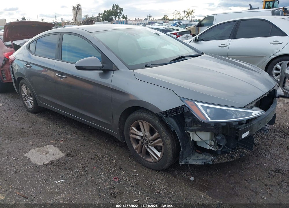 2019 HYUNDAI ELANTRA SEL VIN: 5NPD84LF9KH477677