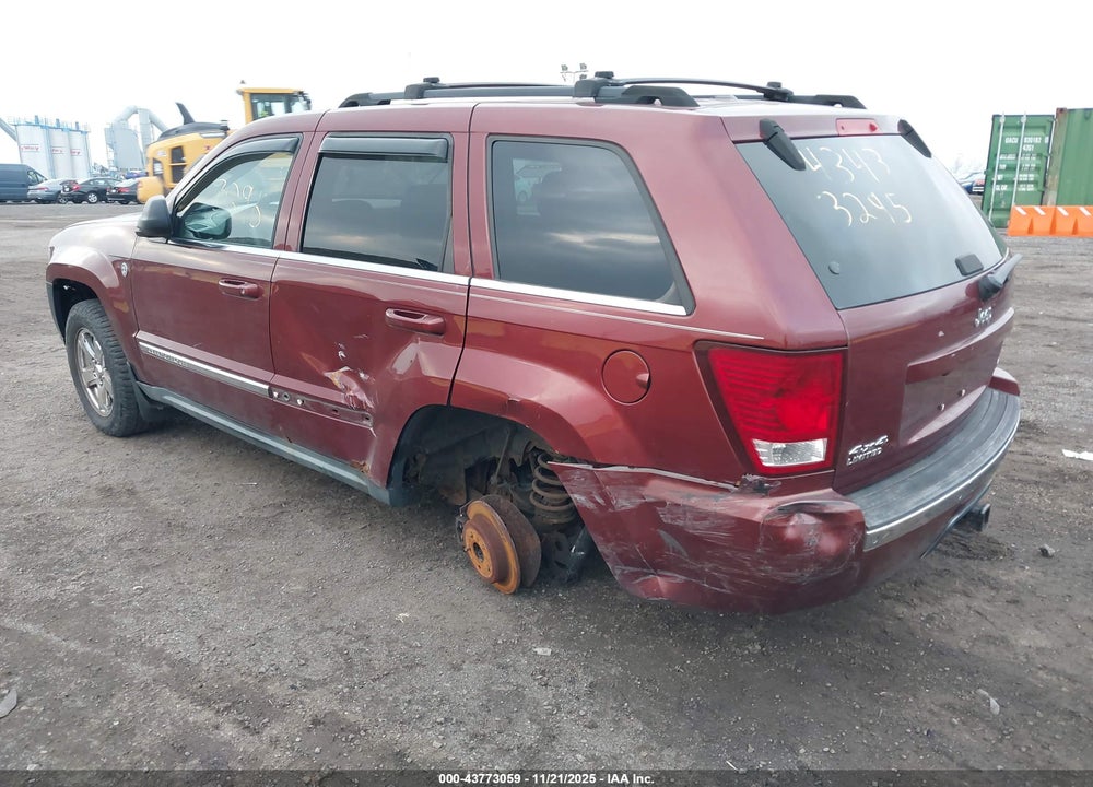 2007 JEEP GRAND CHEROKEE LIMITED VIN: 1J8HR58277C580022