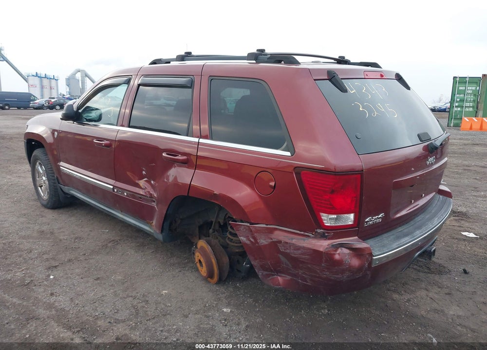 2007 JEEP GRAND CHEROKEE LIMITED VIN: 1J8HR58277C580022