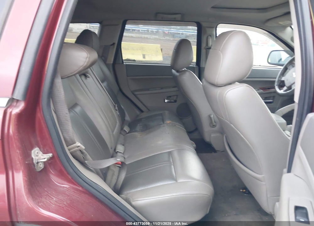 2007 JEEP GRAND CHEROKEE LIMITED VIN: 1J8HR58277C580022