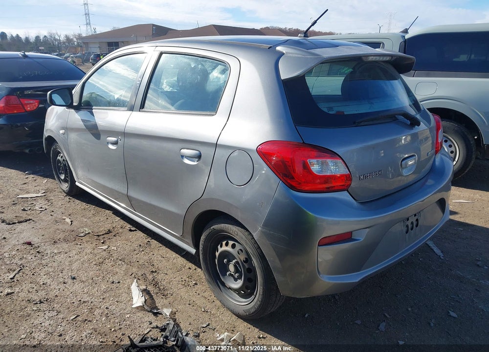 2017 MITSUBISHI MIRAGE ES VIN: ML32A3HJ0HH020348