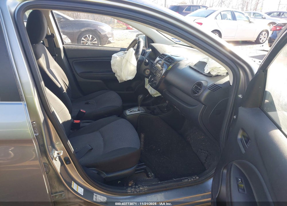 2017 MITSUBISHI MIRAGE ES VIN: ML32A3HJ0HH020348