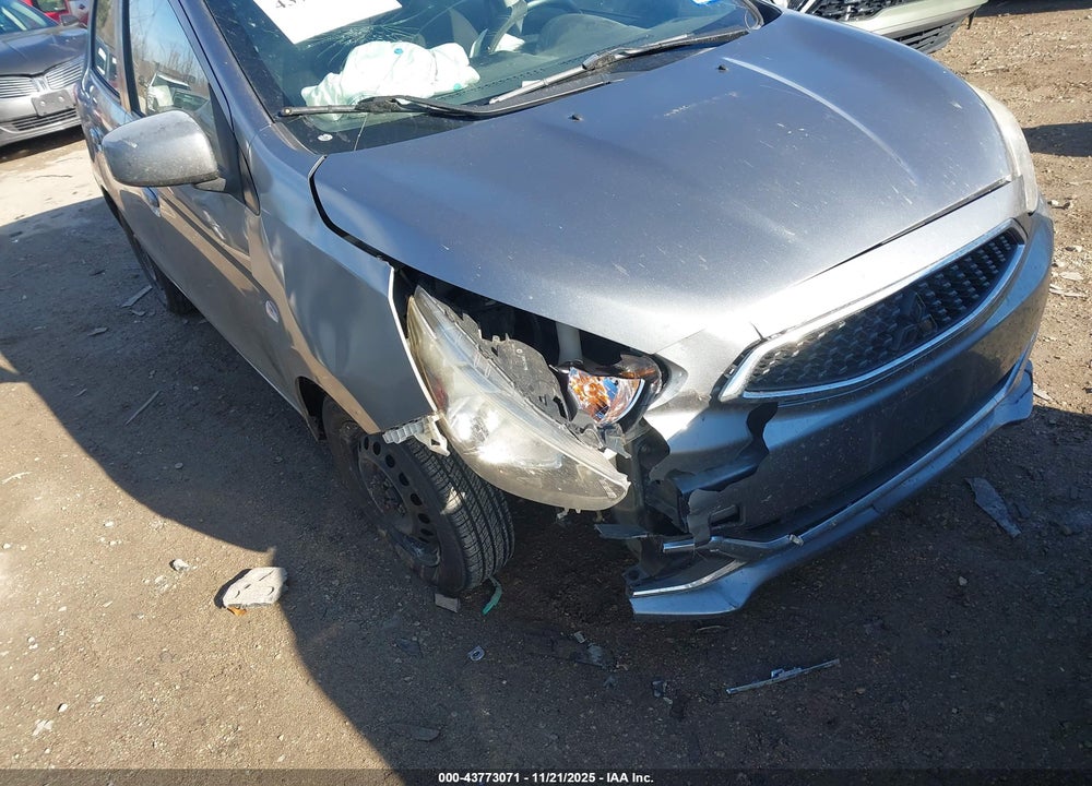 2017 MITSUBISHI MIRAGE ES VIN: ML32A3HJ0HH020348