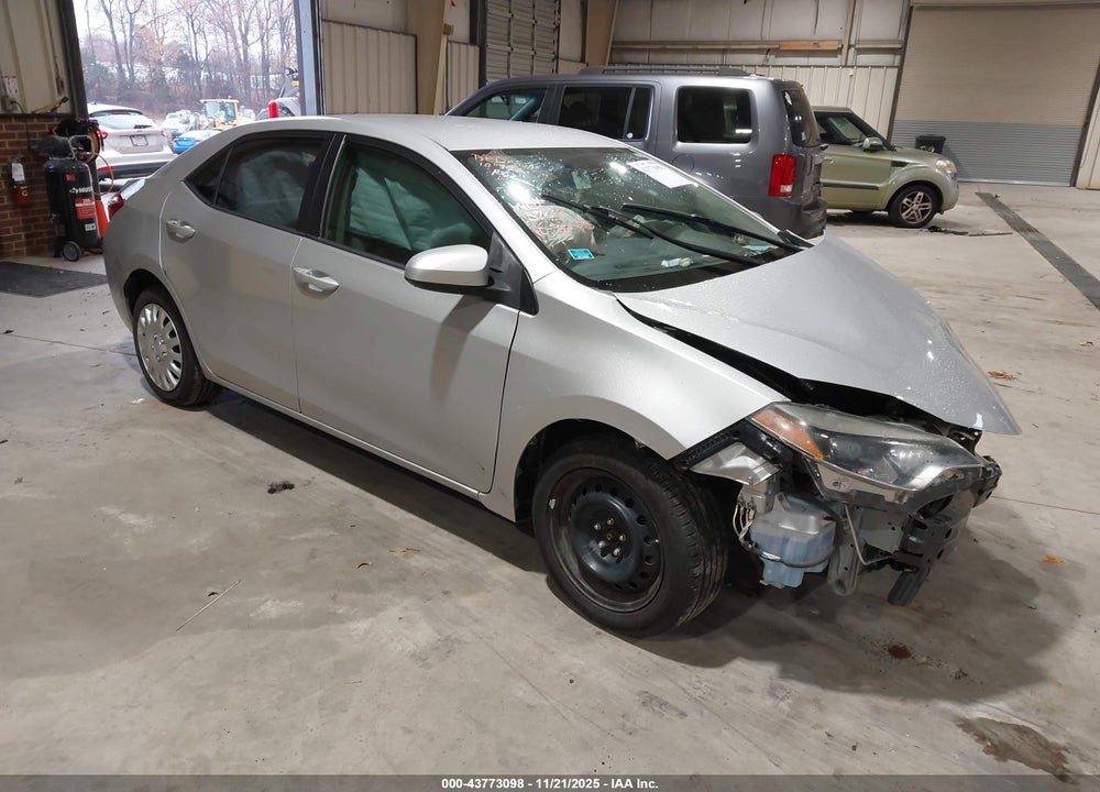 2016 TOYOTA COROLLA LE VIN: 2T1BURHE1GC557355