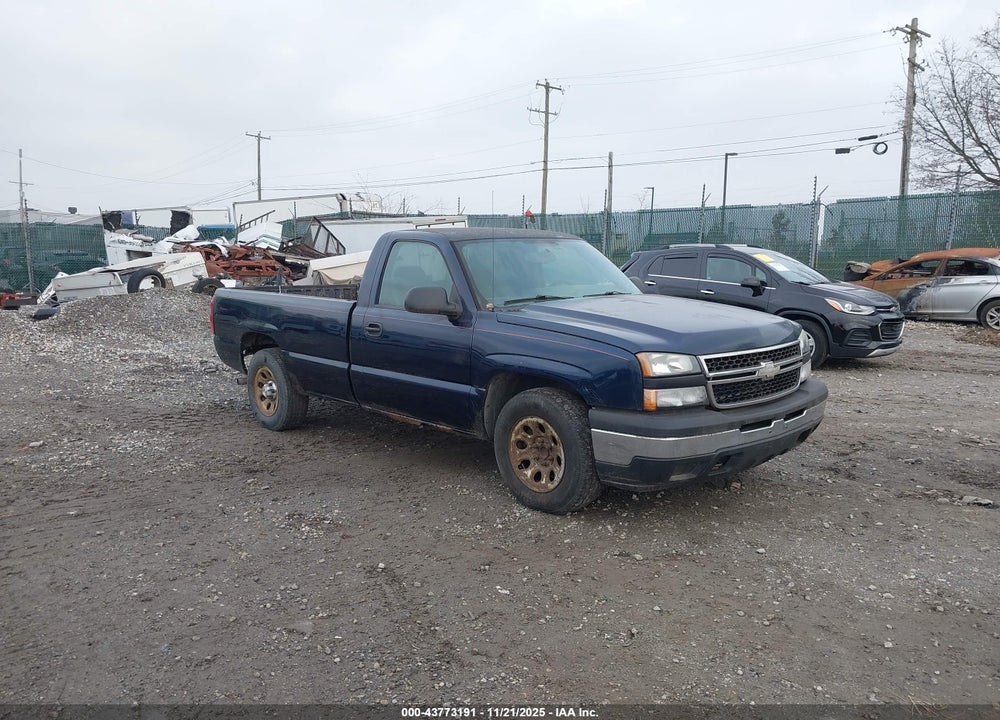 2007 CHEVROLET SILVERADO 1500 CLASSIC WORK TRUCK VIN: 3GCEC14X67G241139