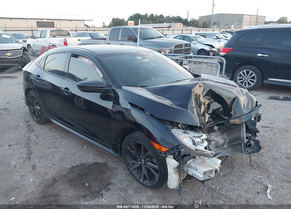 2018 HONDA CIVIC SPORT VIN: SHHFK7H47JU231533