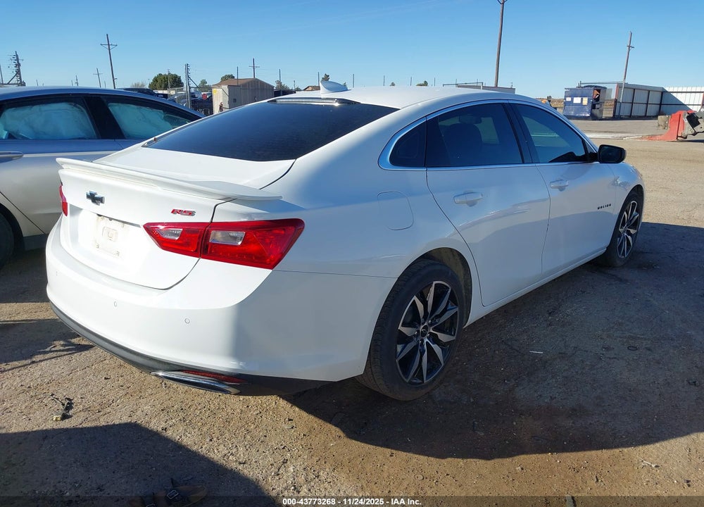 2025 CHEVROLET MALIBU FWD RS VIN: 1G1ZG5ST6SF100412
