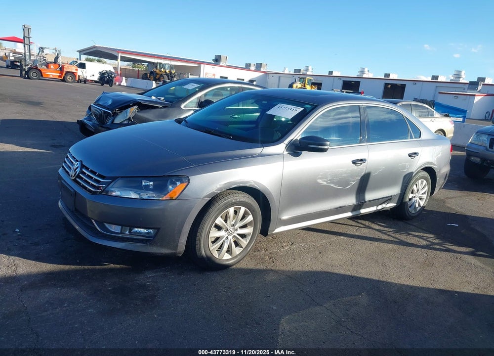 2013 VOLKSWAGEN PASSAT 2.0L TDI SE VIN: 1VWBN7A3XDC146466