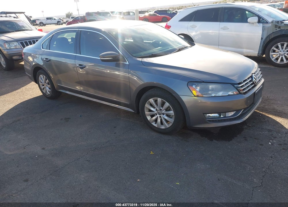 2013 VOLKSWAGEN PASSAT 2.0L TDI SE VIN: 1VWBN7A3XDC146466