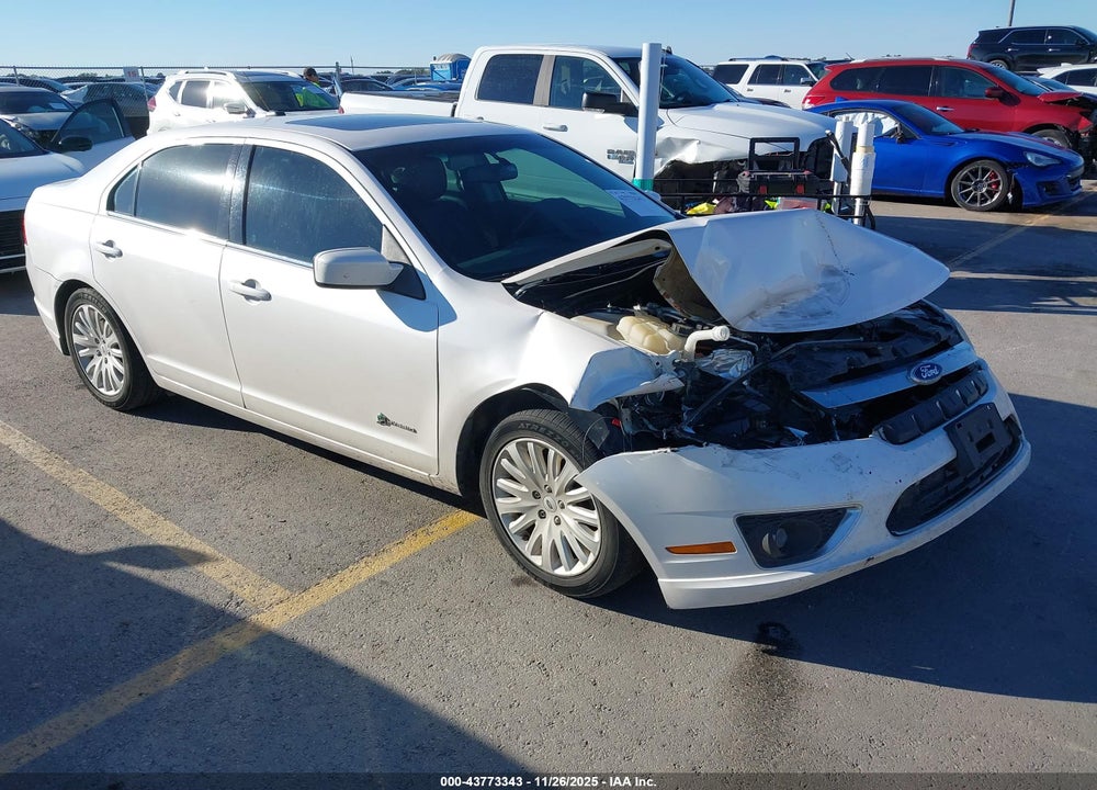 2010 FORD FUSION HYBRID VIN: 3FADP0L3XAR377557