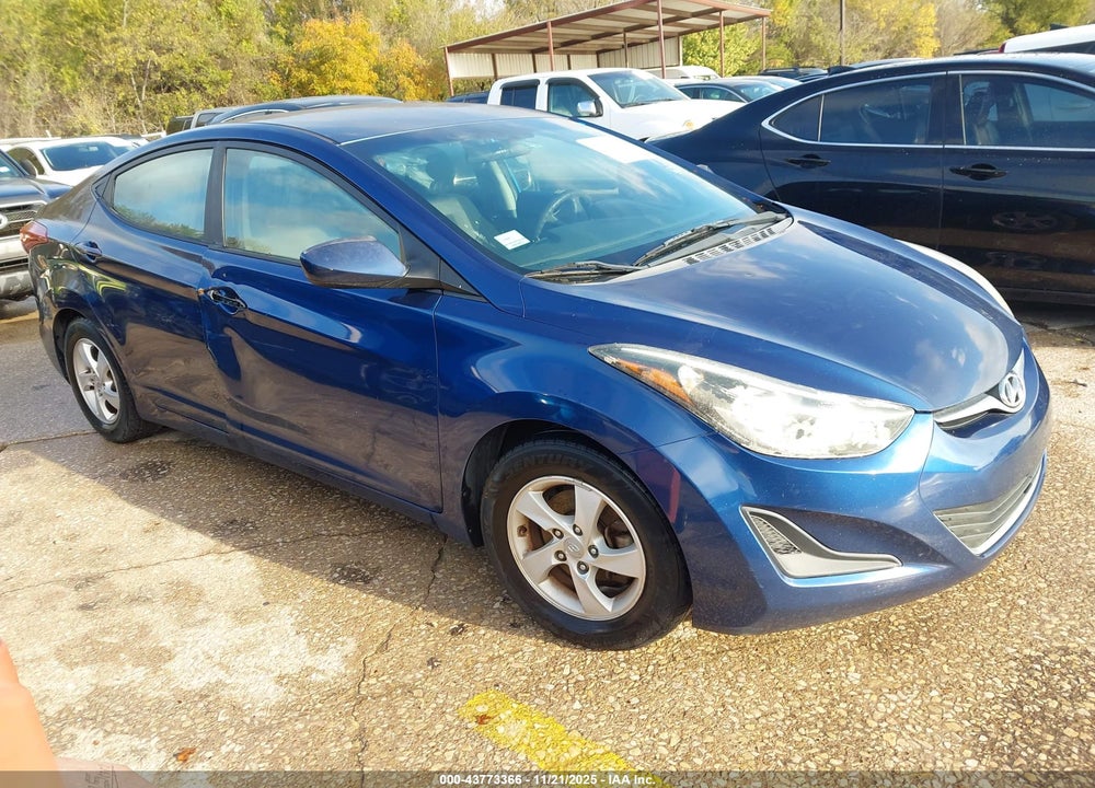 2015 HYUNDAI ELANTRA SE VIN: 5NPDH4AE3FH650707