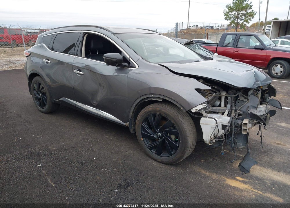 2017 NISSAN MURANO PLATINUM VIN: 5N1AZ2MG8HN188290