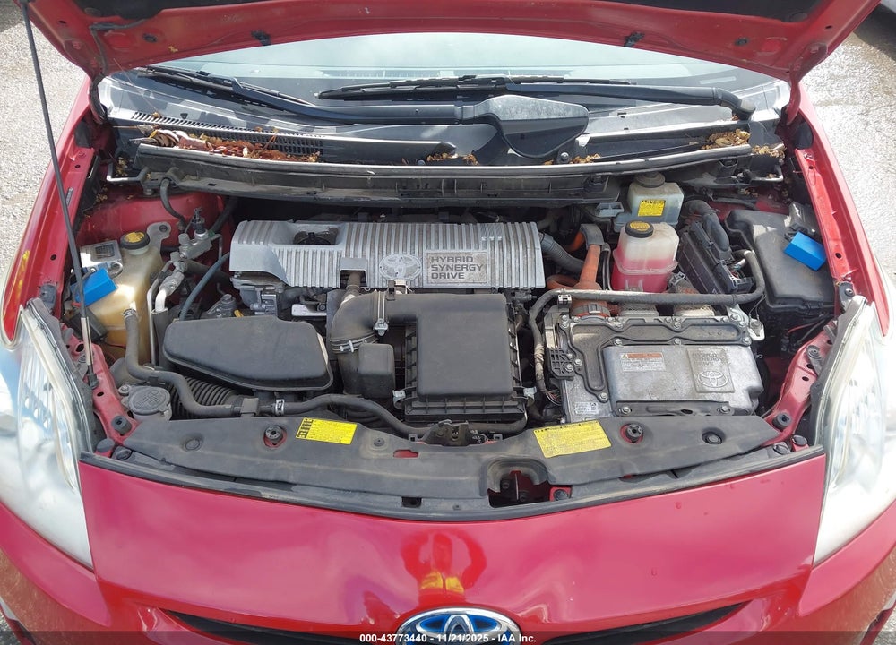 2011 TOYOTA PRIUS THREE VIN: JTDKN3DU5B5365630