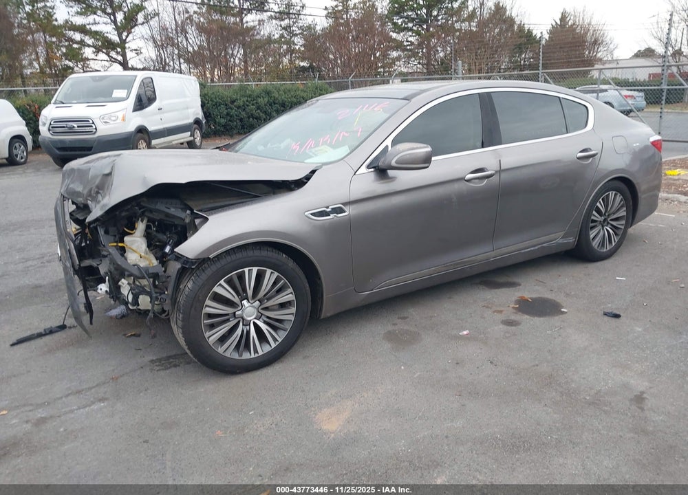 2016 KIA K900 LUXURY 3.8L VIN: KNALU4D38G6032146