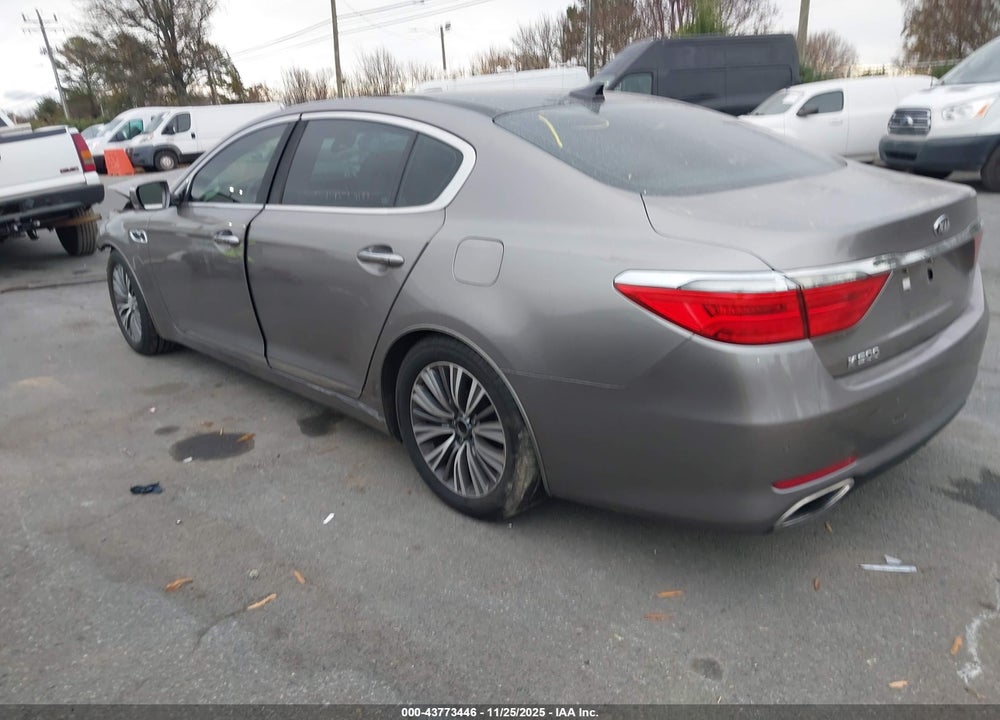 2016 KIA K900 LUXURY 3.8L VIN: KNALU4D38G6032146