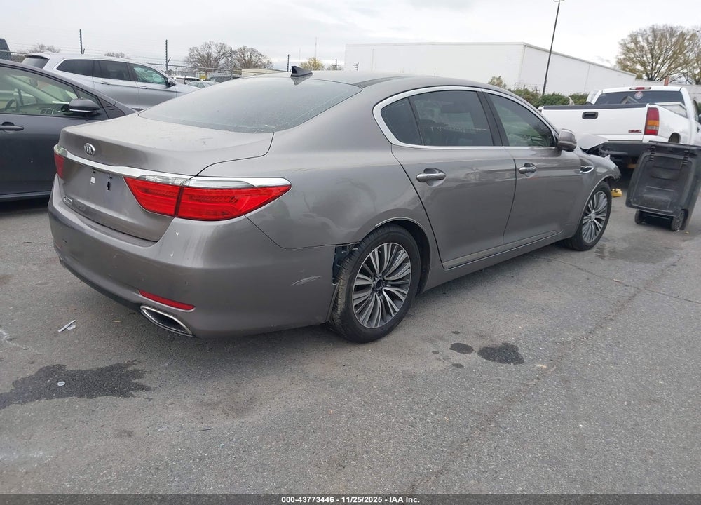 2016 KIA K900 LUXURY 3.8L VIN: KNALU4D38G6032146