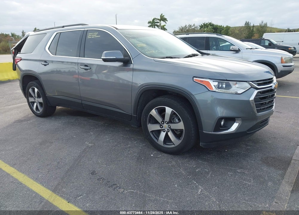2021 CHEVROLET TRAVERSE FWD LT LEATHER VIN: 1GNERHKWXMJ211354