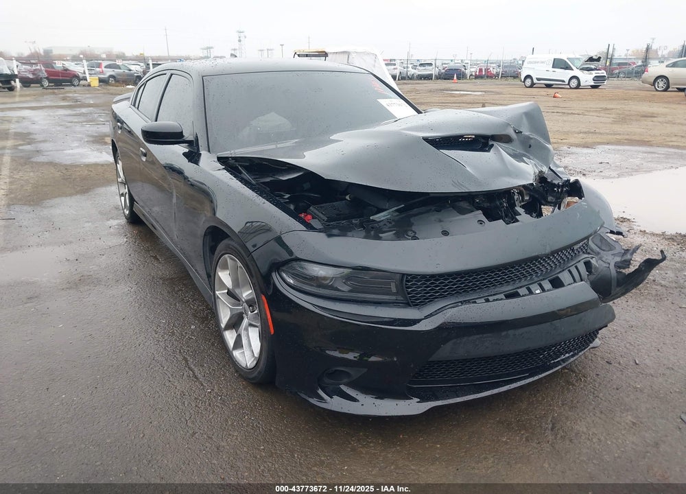 2022 DODGE CHARGER GT RWD VIN: 2C3CDXHG7NH129548