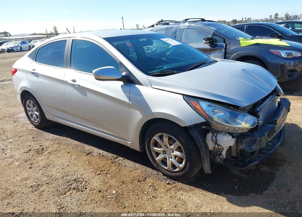 2014 HYUNDAI ACCENT GLS VIN: KMHCT4AE0EU618355
