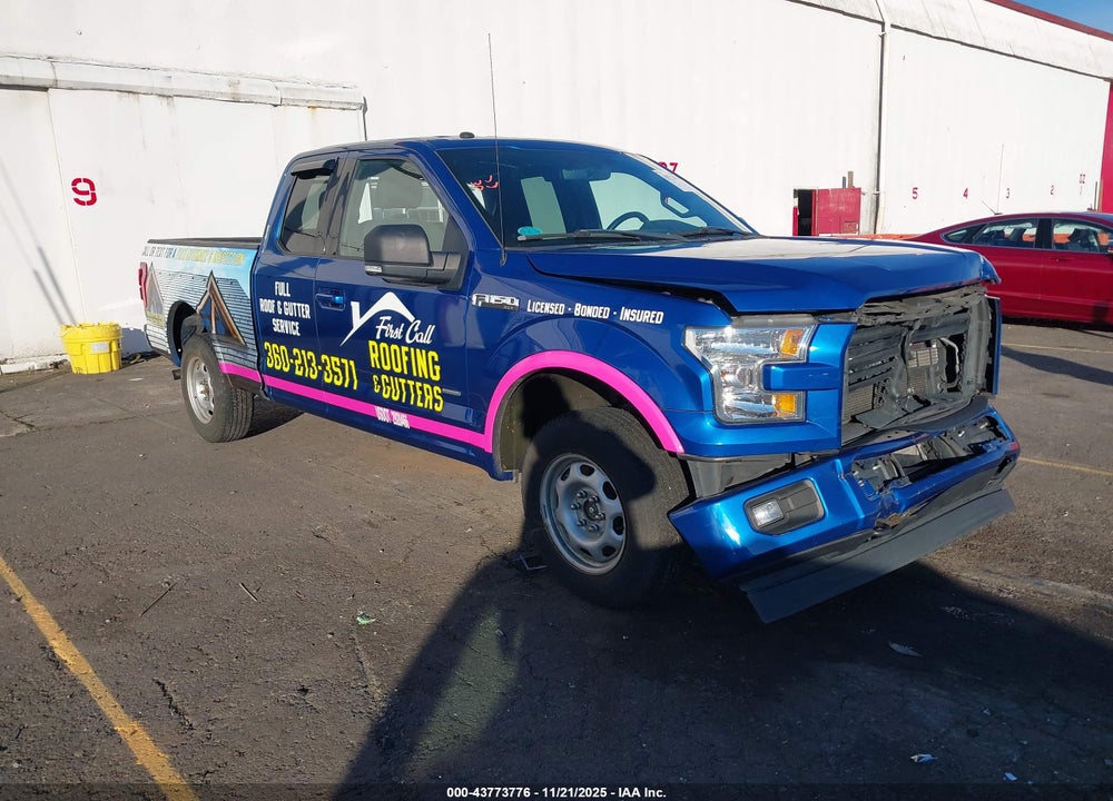 2017 FORD F-150 VIN: 1FTEX1EP8HFA43216